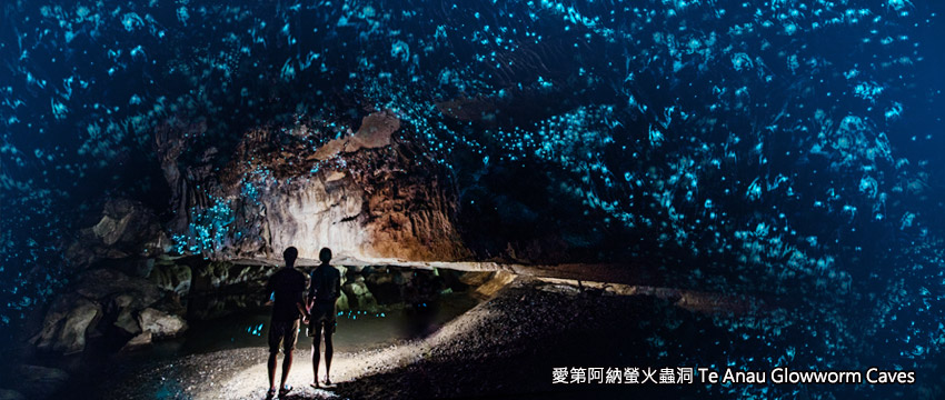 紐西蘭南北島-蒂阿瑙螢火蟲洞